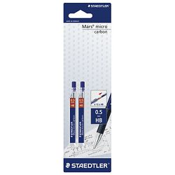 Mine 0,5mm HB pk2 Staedtler 2505HBBK2D blister