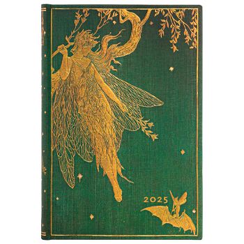 Planer dnevni 2025-9,5x14cm-mini s gumicom Olive Fairy Paperblanks DED5736 1